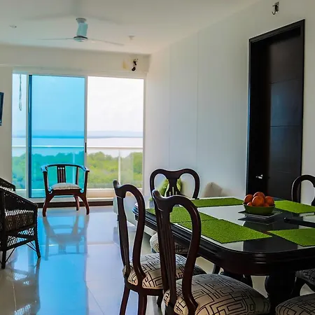 Apartment Oceanfront Terrazino Ii Morros Area Beachfront Cartagena